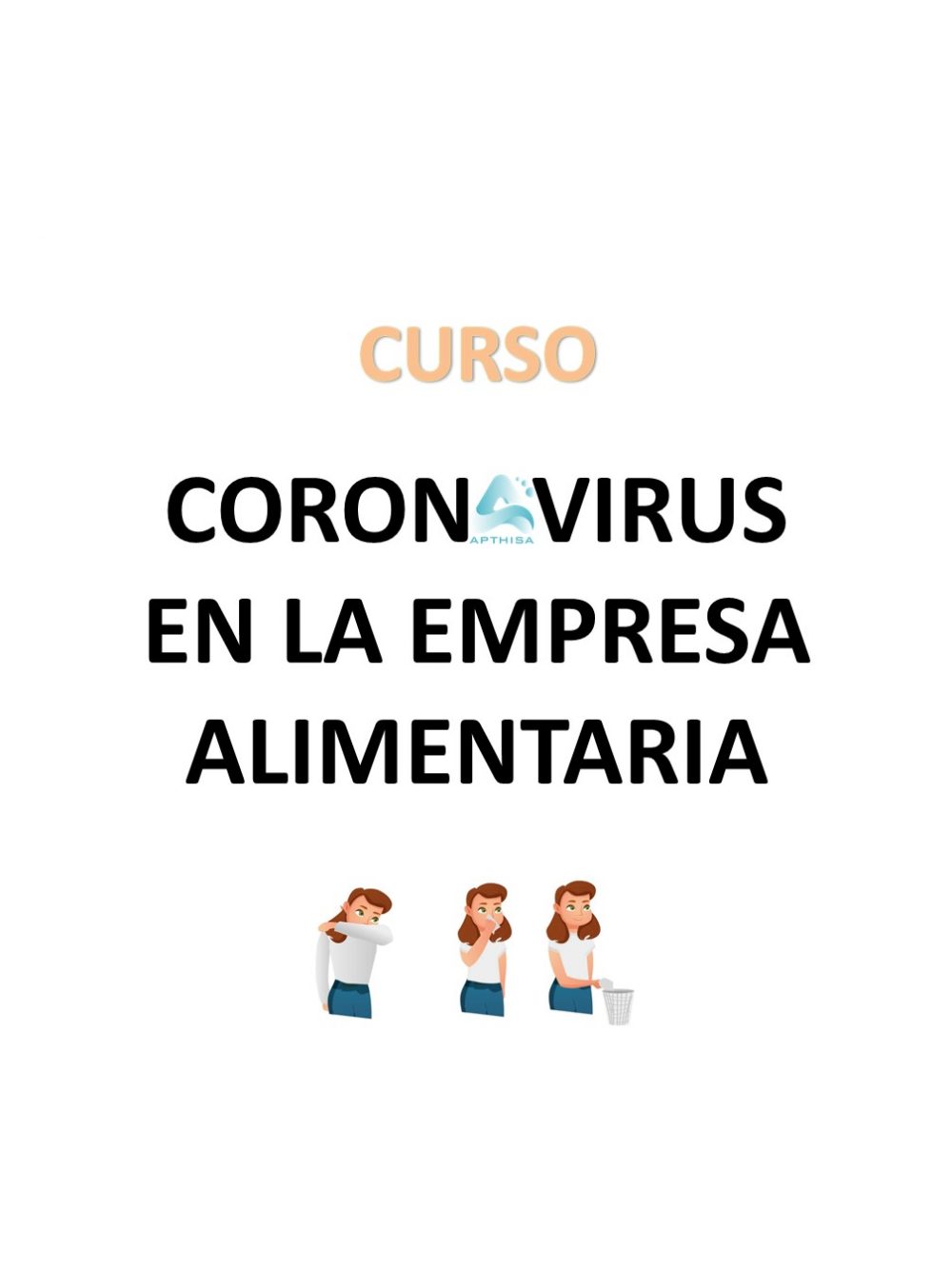 Cartel Curso Coronavirus